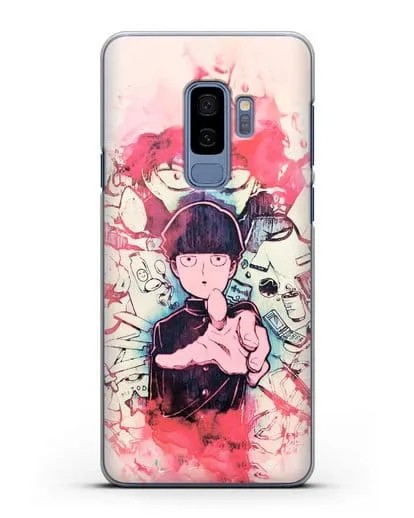 Чехол аниме Моб психо 100 - Моб-эспер силиконовый для Samsung Galaxy S9 Plus [SM-G965F]