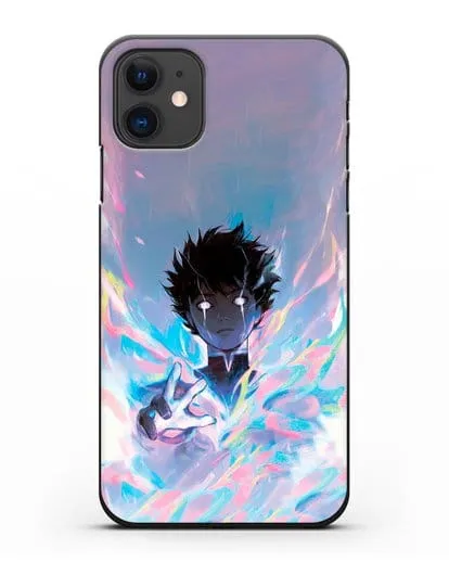 Чехол аниме Моб психо 100 - Моб 100% силиконовый для iPhone 11