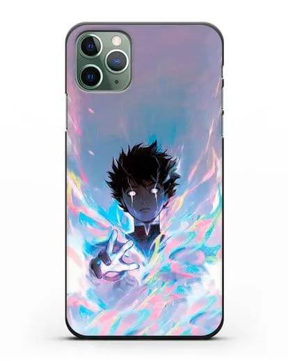 Чехол аниме Моб психо 100 - Моб 100% силиконовый для iPhone 11 Pro Max