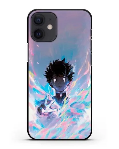 Чехол аниме Моб психо 100 - Моб 100% силиконовый для iPhone 12 mini