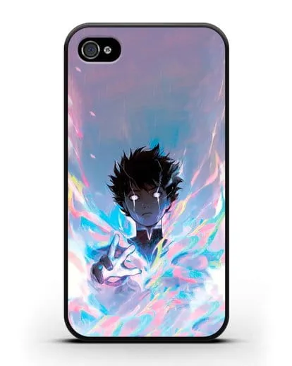 Чехол аниме Моб психо 100 - Моб 100% силиконовый для iPhone 4/4s