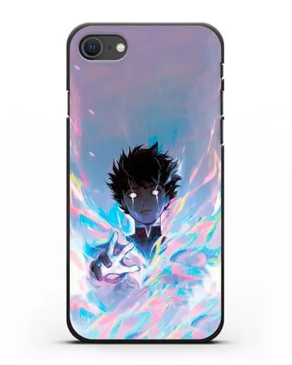 Чехол аниме Моб психо 100 - Моб 100% силиконовый для iPhone SE 2020