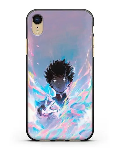Чехол аниме Моб психо 100 - Моб 100% силиконовый для iPhone XR