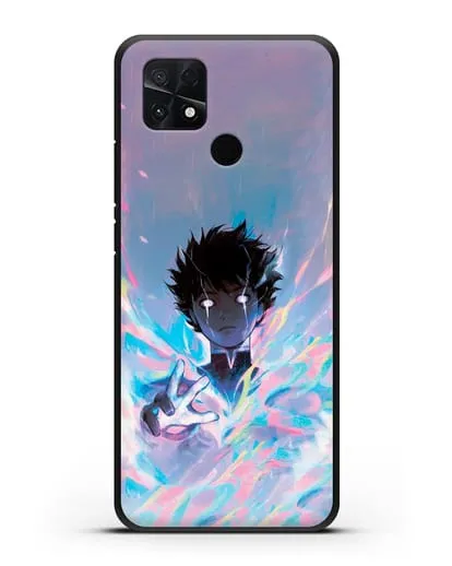 Чехол аниме Моб психо 100 - Моб 100% силиконовый для Xiaomi Poco C40