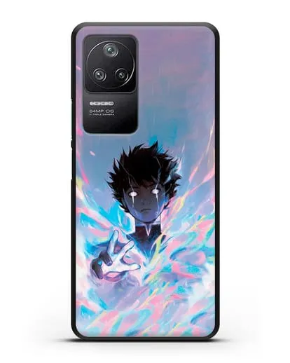 Чехол аниме Моб психо 100 - Моб 100% силиконовый для Xiaomi Poco F4