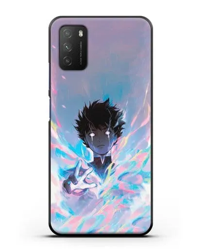 Чехол аниме Моб психо 100 - Моб 100% силиконовый для Xiaomi Poco M3