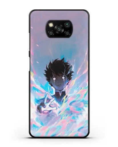 Чехол аниме Моб психо 100 - Моб 100% силиконовый для Xiaomi Poco X3