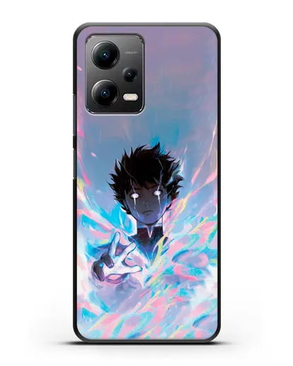 Чехол аниме Моб психо 100 - Моб 100% силиконовый для Xiaomi Poco X5