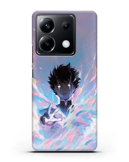 Чехол аниме Моб психо 100 - Моб 100% силиконовый для Xiaomi Poco X6