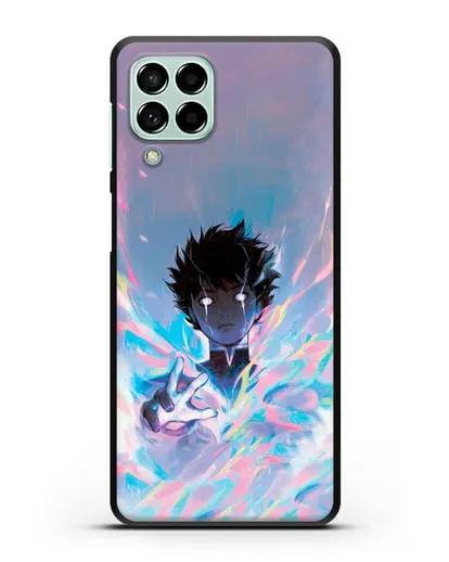 Чехол аниме Моб психо 100 - Моб 100% силиконовый для Samsung Galaxy M53 [SM-M536]