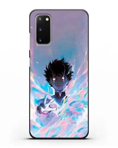 Чехол аниме Моб психо 100 - Моб 100% силиконовый для Samsung Galaxy S20 [SM-G980F]