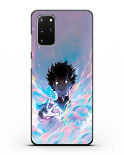 Чехол аниме Моб психо 100 - Моб 100% силиконовый для Samsung Galaxy S20 Plus [SM-G985F]