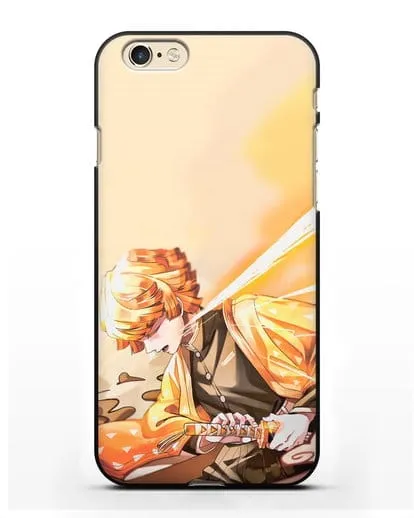 Чехол аниме Клинок рассекающий демонов - Зеницу силиконовый для iPhone 6