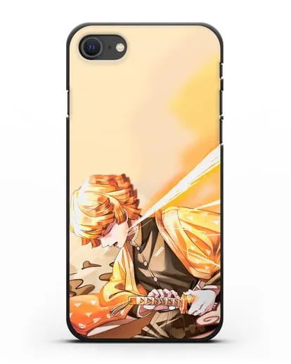 Чехол аниме Клинок рассекающий демонов - Зеницу силиконовый для iPhone SE 2020