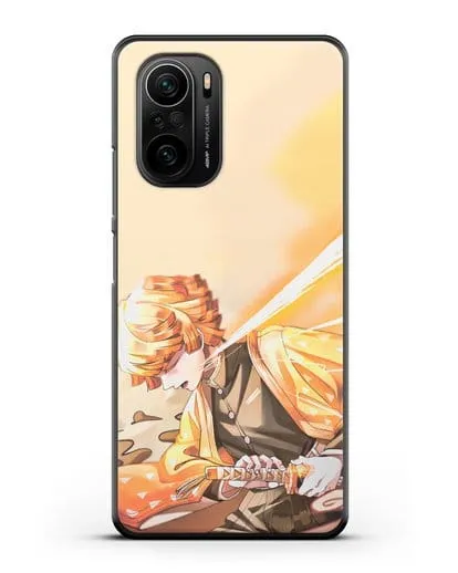 Чехол аниме Клинок рассекающий демонов - Зеницу силиконовый для Xiaomi Poco F3