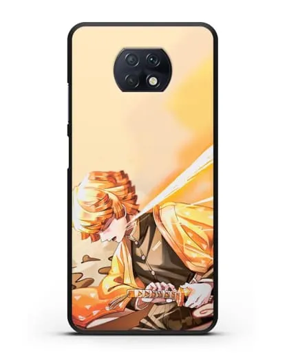 Чехол аниме Клинок рассекающий демонов - Зеницу силиконовый для Xiaomi Redmi Note 9T