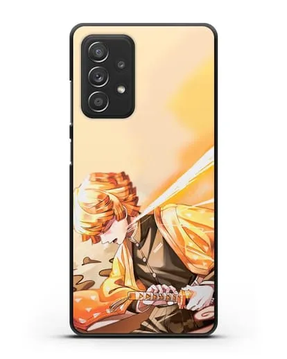 Чехол аниме Клинок рассекающий демонов - Зеницу силиконовый для Samsung Galaxy A53