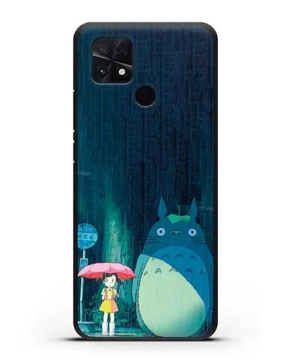 Чехол аниме Мой сосед Тоторо - Тоторо без зонтика силиконовый для Xiaomi Poco C40
