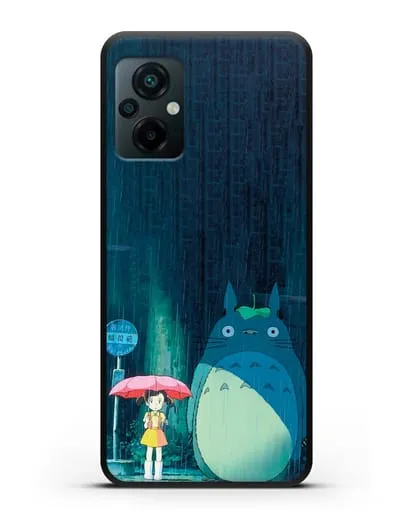 Чехол аниме Мой сосед Тоторо - Тоторо без зонтика силиконовый для Xiaomi Poco M5