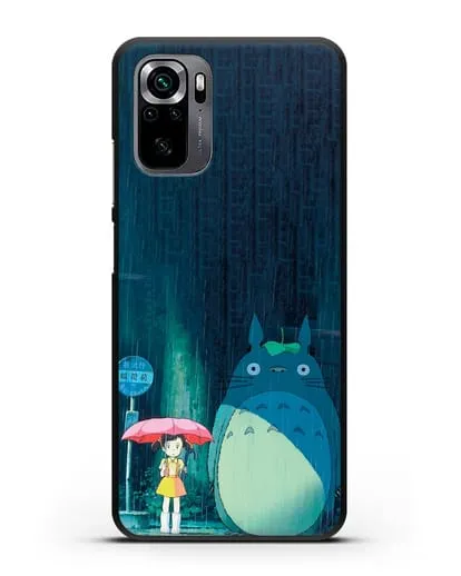 Чехол аниме Мой сосед Тоторо - Тоторо без зонтика силиконовый для Xiaomi Poco M5s