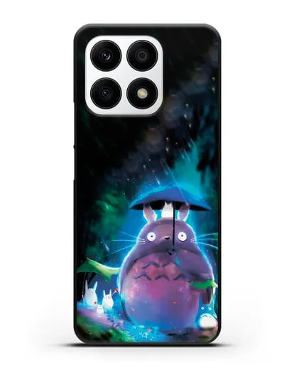 Чехол аниме Мой сосед Тоторо - Тоторо с зонтиком силиконовый для Honor X8a