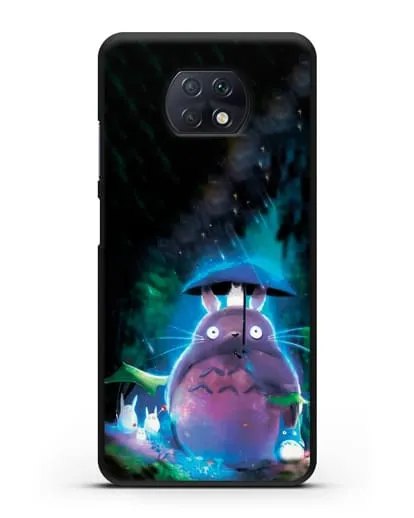 Чехол аниме Мой сосед Тоторо - Тоторо с зонтиком силиконовый для Xiaomi Redmi Note 9T