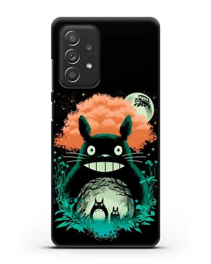 Чехол аниме Мой сосед Тоторо - Мир Тоторо силиконовый для Samsung Galaxy A53