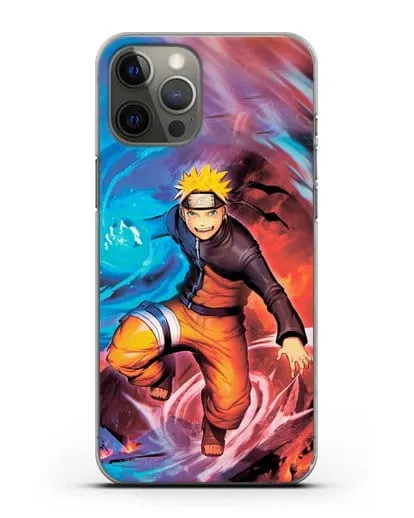 Чехол аниме Наруто - Наруто силиконовый для iPhone 12 Pro Max