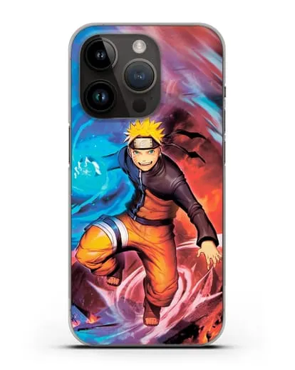 Чехол аниме Наруто - Наруто силиконовый для iPhone 14 Pro