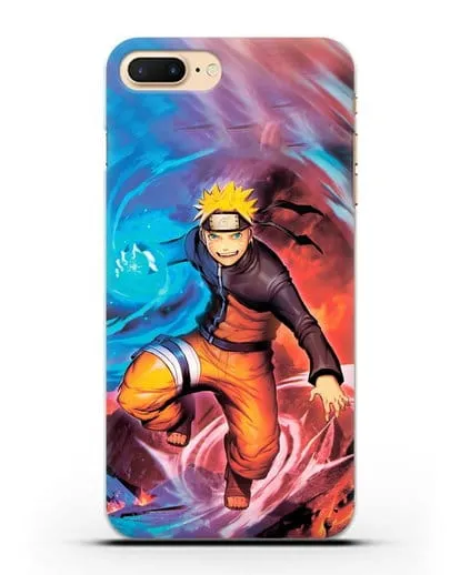 Чехол аниме Наруто - Наруто силиконовый для iPhone 7 Plus