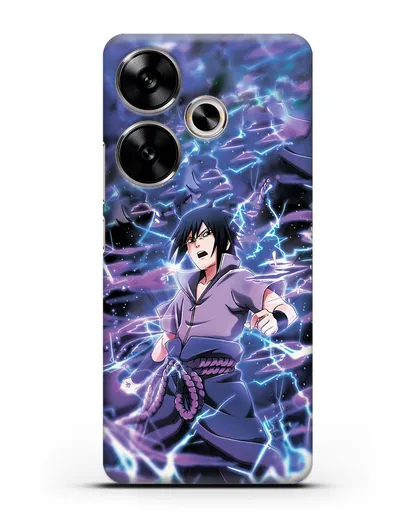 Чехол аниме Наруто - Саске силиконовый для Xiaomi Poco F6