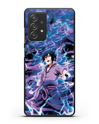 Чехол аниме Наруто - Саске силиконовый для Samsung Galaxy A53