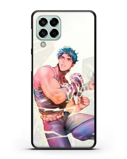 Чехол аниме Невероятные приключения Джо-Джо - Джонатан силиконовый для Samsung Galaxy M53 [SM-M536]