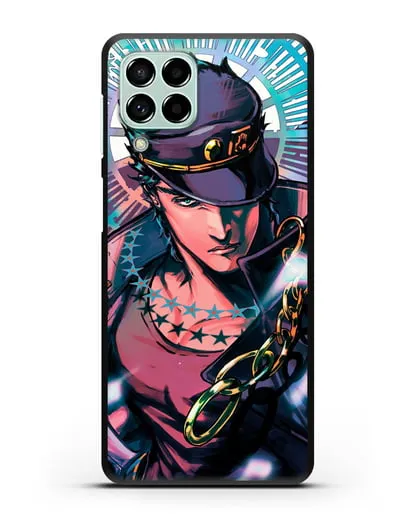 Чехол аниме Невероятные приключения Джо-Джо - Джотаро силиконовый для Samsung Galaxy M53 [SM-M536]