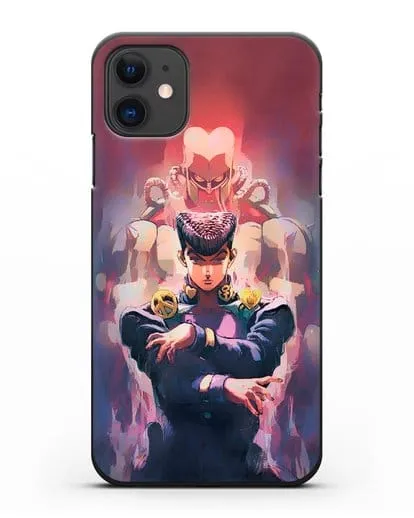 Чехол аниме Невероятные приключения Джо-Джо - Джоске силиконовый для iPhone 11