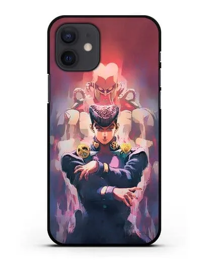 Чехол аниме Невероятные приключения Джо-Джо - Джоске силиконовый для iPhone 12