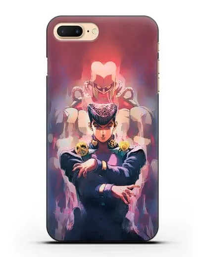 Чехол аниме Невероятные приключения Джо-Джо - Джоске силиконовый для iPhone 7 Plus