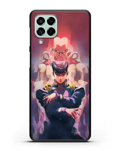 Чехол аниме Невероятные приключения Джо-Джо - Джоске силиконовый для Samsung Galaxy M53 [SM-M536]