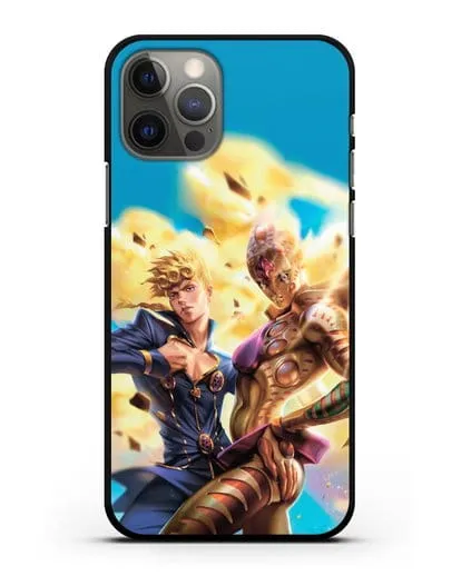 Чехол аниме Невероятные приключения Джо-Джо - Джорно силиконовый для iPhone 12 Pro