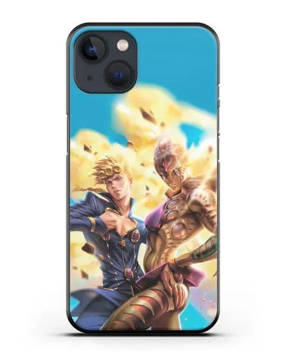 Чехол аниме Невероятные приключения Джо-Джо - Джорно силиконовый для iPhone 13