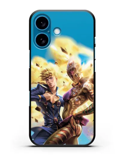 Чехол аниме Невероятные приключения Джо-Джо - Джорно силиконовый для iPhone 16