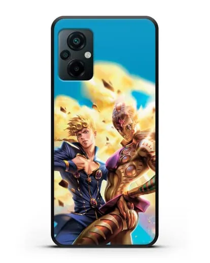 Чехол аниме Невероятные приключения Джо-Джо - Джорно силиконовый для Xiaomi Poco M5