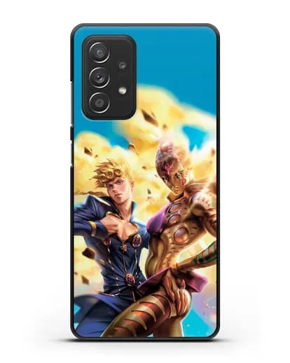 Чехол аниме Невероятные приключения Джо-Джо - Джорно силиконовый для Samsung Galaxy A53