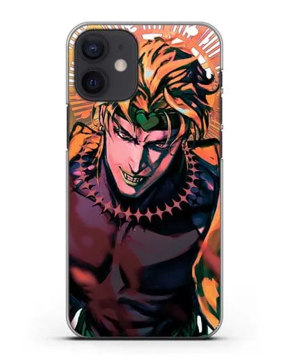 Чехол аниме Невероятные приключения Джо-Джо - Дио силиконовый для iPhone 12 mini