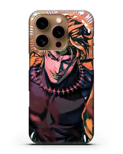 Чехол аниме Невероятные приключения Джо-Джо - Дио силиконовый для iPhone 16 Pro