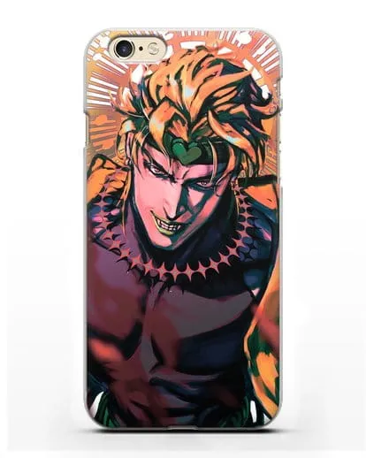 Чехол аниме Невероятные приключения Джо-Джо - Дио силиконовый для iPhone 6s