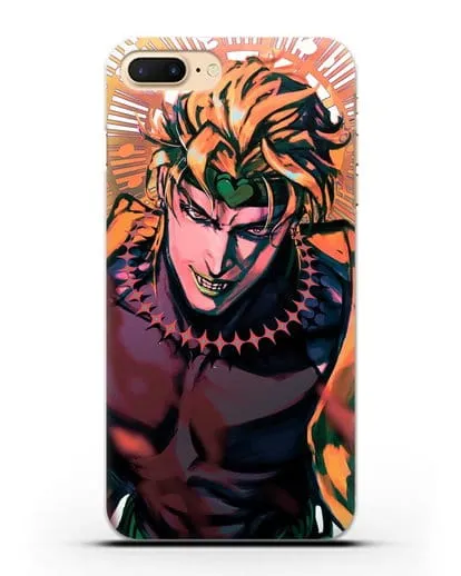 Чехол аниме Невероятные приключения Джо-Джо - Дио силиконовый для iPhone 7 Plus