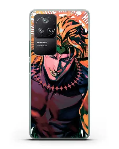 Чехол аниме Невероятные приключения Джо-Джо - Дио силиконовый для Xiaomi Poco F4