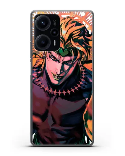 Чехол аниме Невероятные приключения Джо-Джо - Дио силиконовый для Xiaomi Poco F5