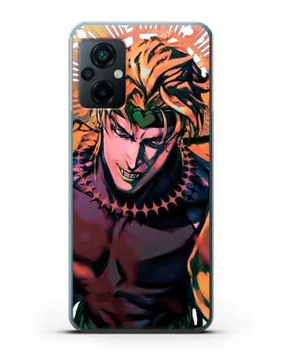 Чехол аниме Невероятные приключения Джо-Джо - Дио силиконовый для Xiaomi Poco M5